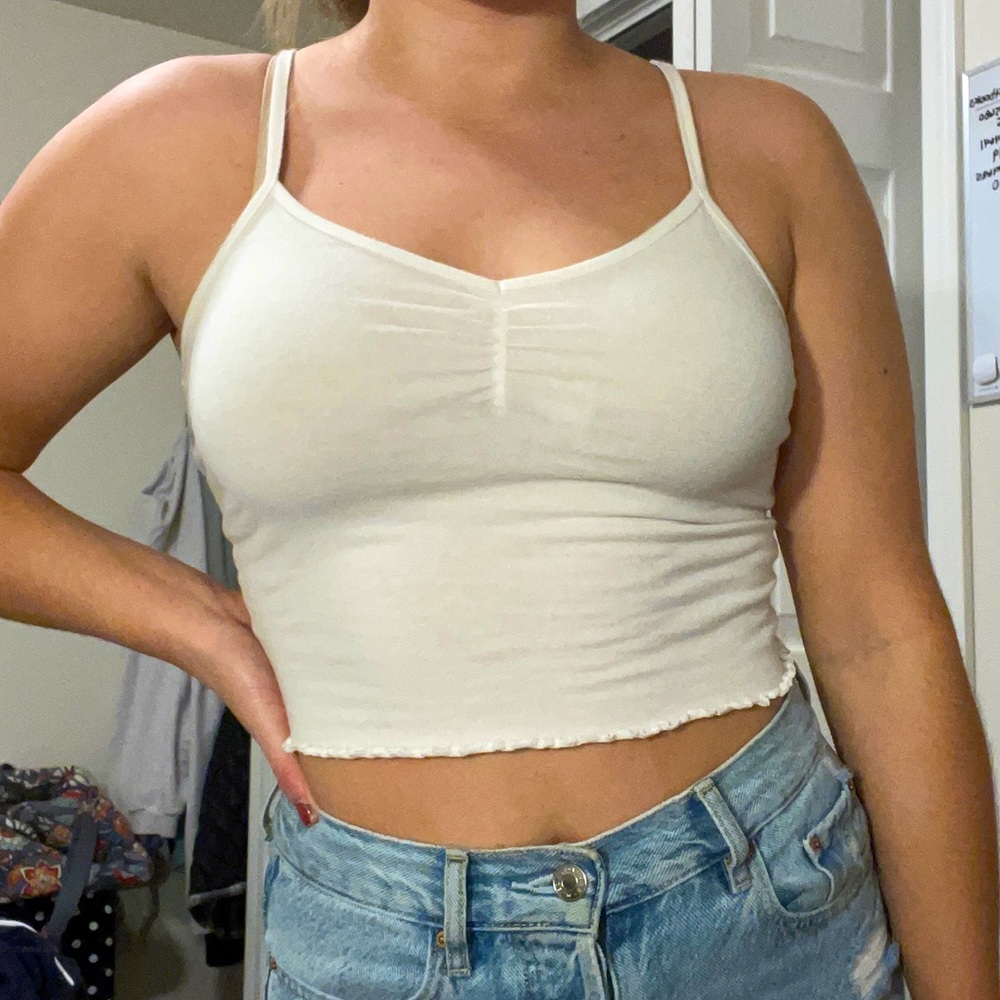 Tank Crop Top, Size S/M